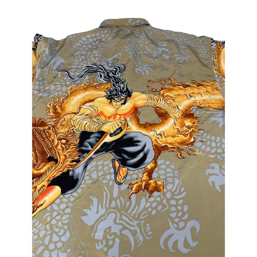 Taiga Dragon Warrior Button Up - image 8